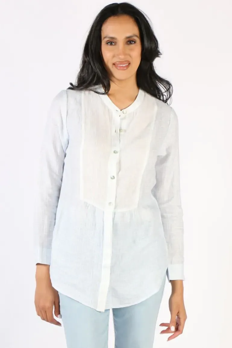 Naturals Bib Shirt In Sky