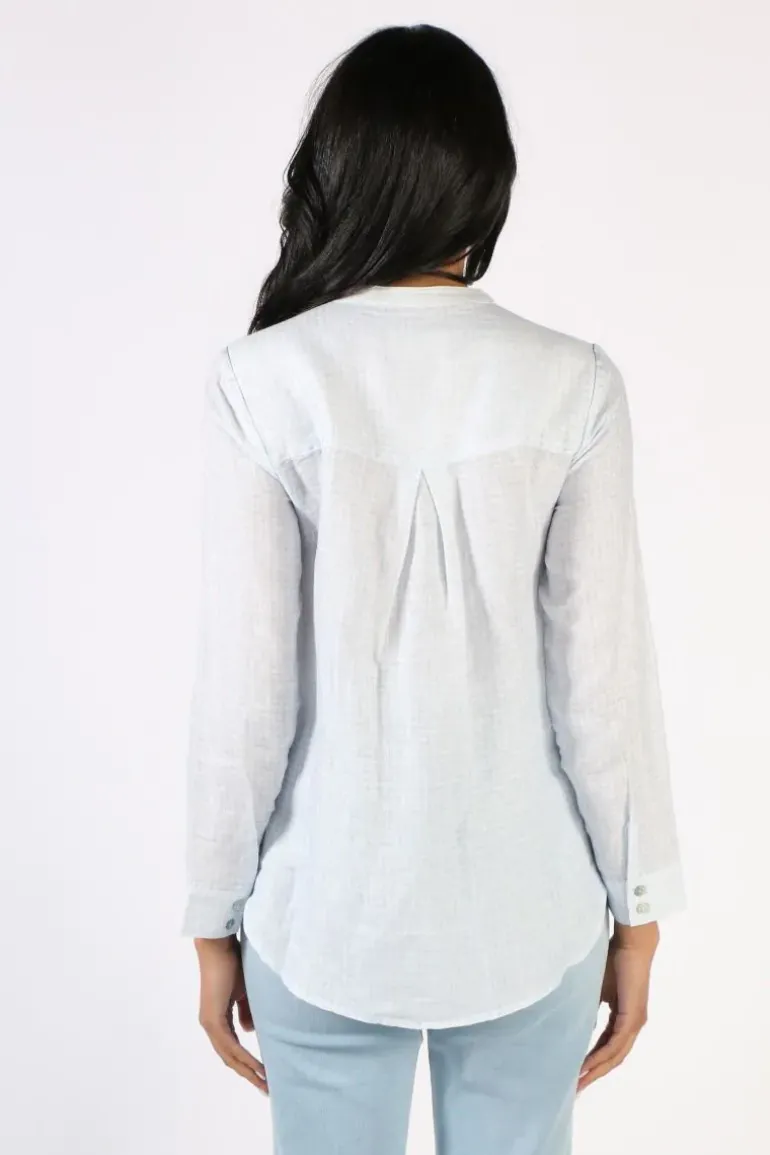 Naturals Bib Shirt In Sky