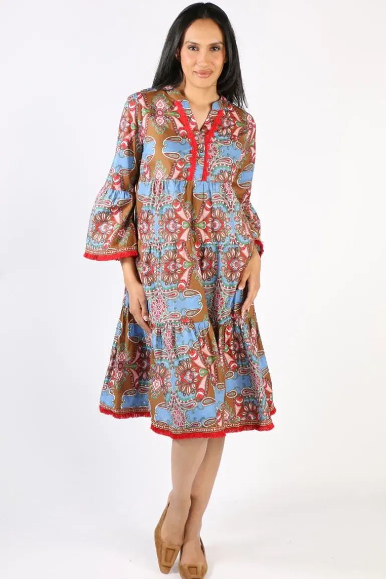 Naudic Granada Heather Dress In Print