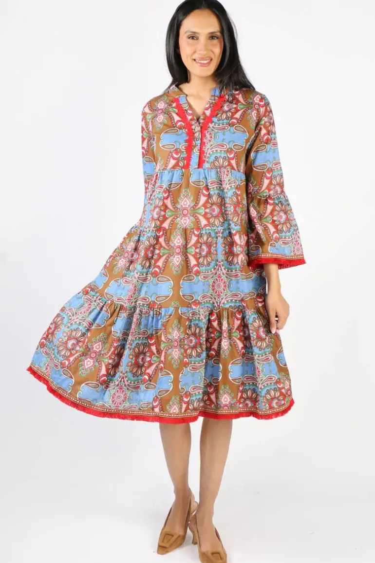 Naudic Granada Heather Dress In Print