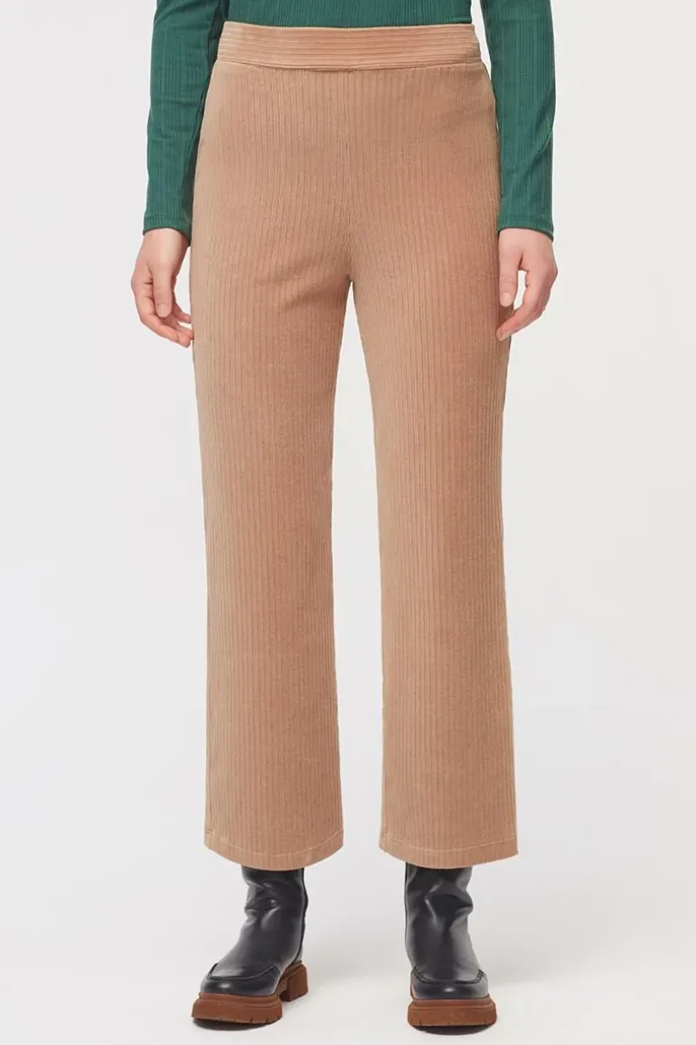 Nice Things Corduroy Stretch Pant In Beige