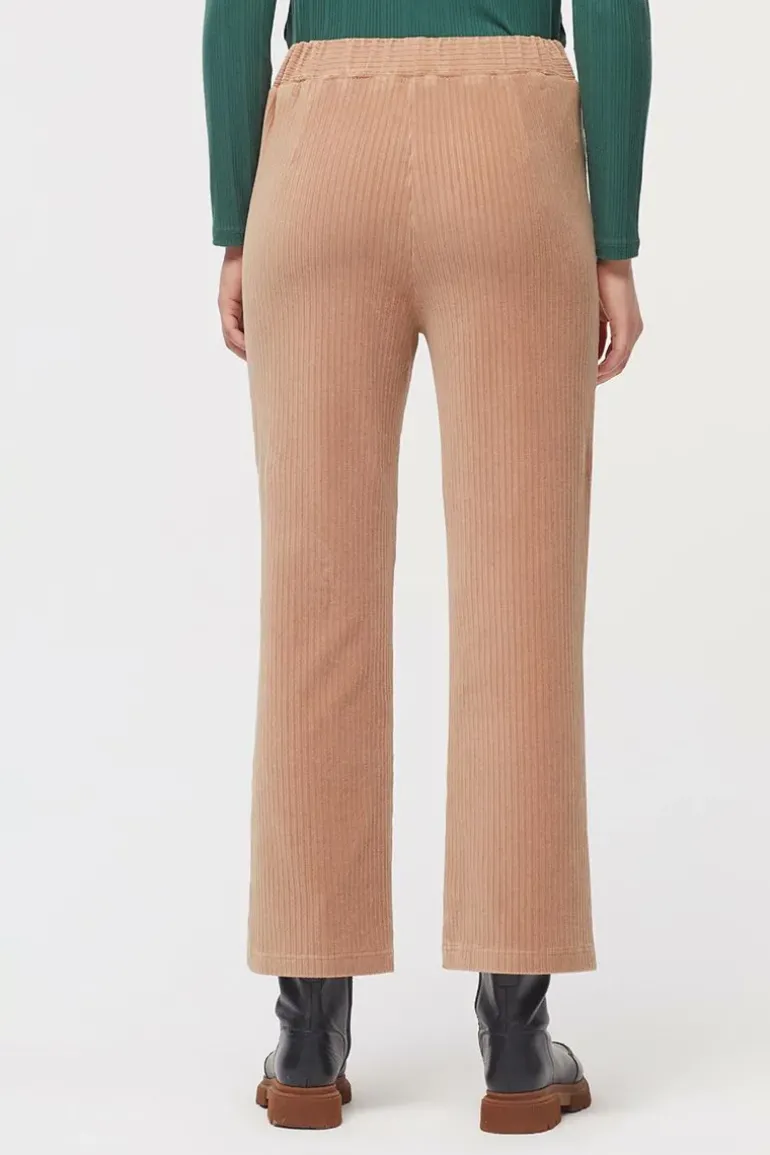 Nice Things Corduroy Stretch Pant In Beige