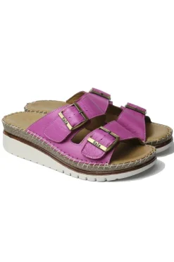 Oasis Sandal By Sala In Fuchsia