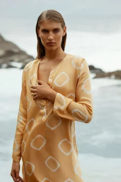 One Season Atlas Llew Maxi Dress In Sand