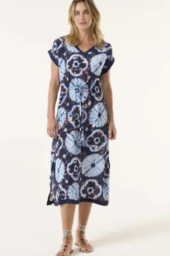 One Season Comogli Sani Dress In Navy