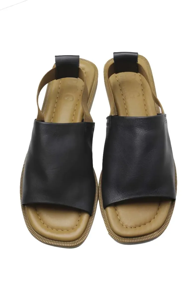 Piazza Grande Open Toe Sandal In Black