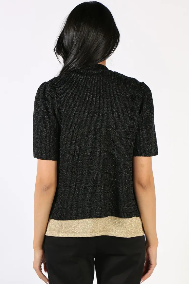 Ping Pong Cardigan In Black