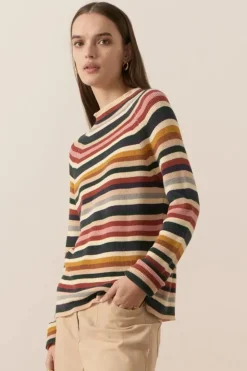 POL Orwell Jumper In Stripe