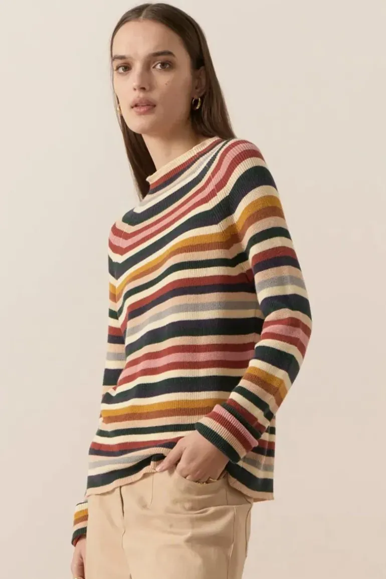 POL Orwell Jumper In Stripe