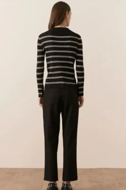 POL Scarlet Jumper In Black
