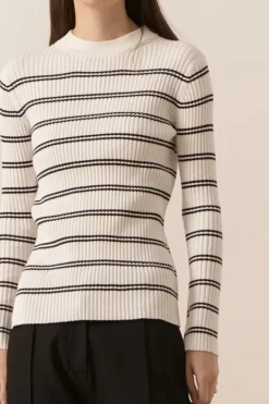 POL Scarlet Jumper In White