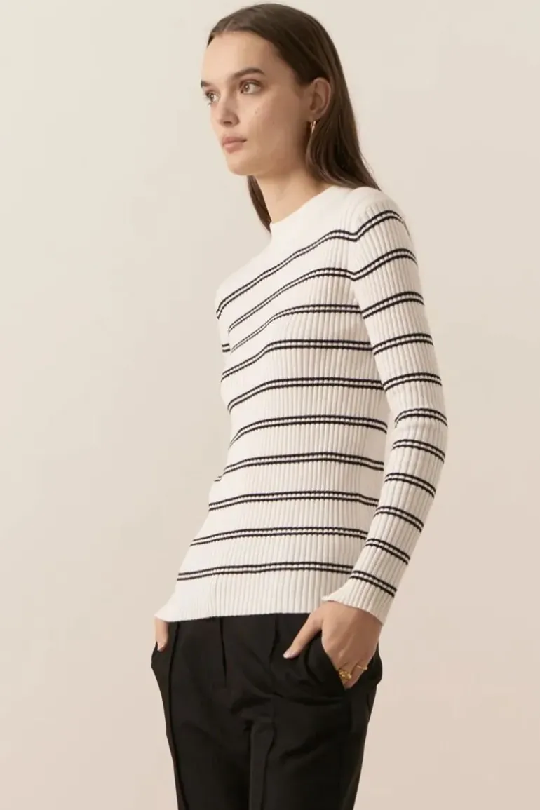 POL Scarlet Jumper In White
