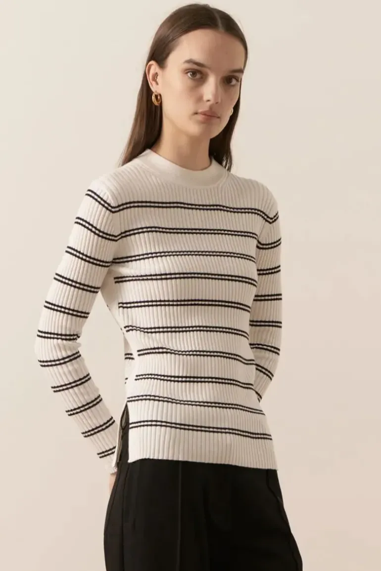 POL Scarlet Jumper In White