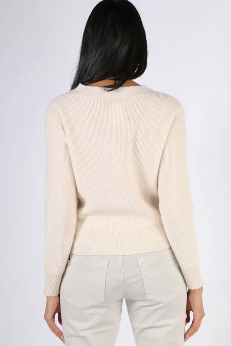 POL Willow Cardigan In Shell