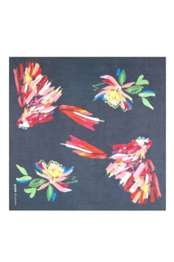 POM Expressive Parrot Shawl