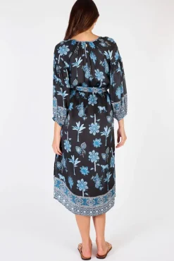 Rubyyaya Artefact Maxi Dress In Multi