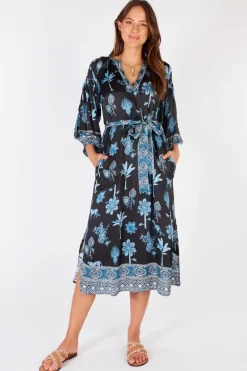 Rubyyaya Artefact Maxi Dress In Multi