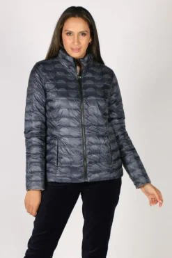 Sabena Reversible Hooded Puffer Jacket In Spot