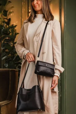 Samantha Bag In Black By Louenhide
