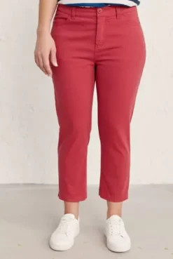Seasalt Albert Quay Crop Pant In Primula