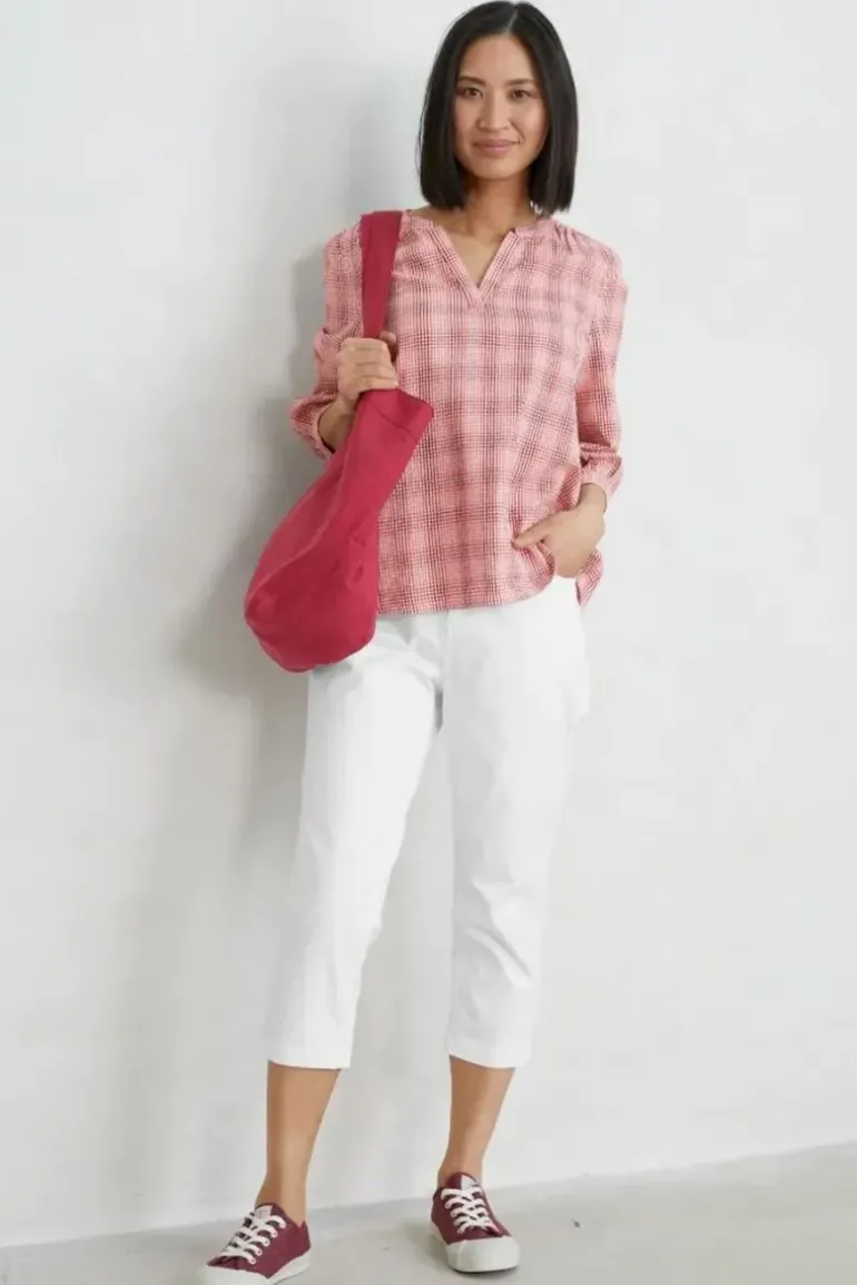 Seasalt Albert Quay Crop Pant In Salt