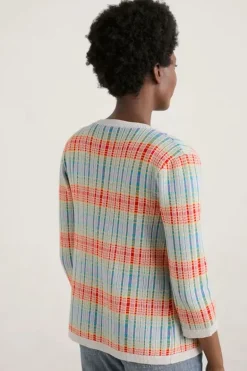Seasalt Bosporthennis Cardigan In Multi