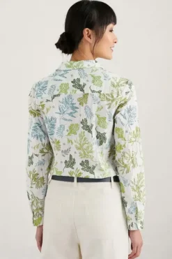 Seasalt Larissa Seaweed Shirt In Chalk