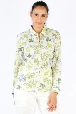 Seasalt Larissa Seaweed Shirt In Chalk