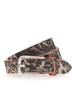 Skinny Animal Print Belt By B.Belt