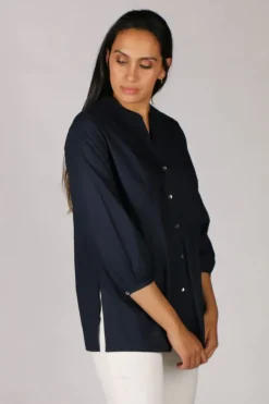 Spira Shirt By Bagruu In Navy