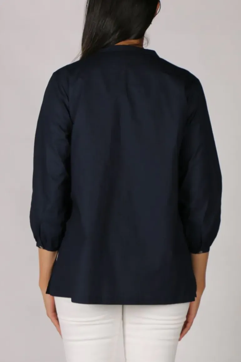 Spira Shirt By Bagruu In Navy