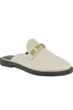 Stud Mule By Carrano In Cream