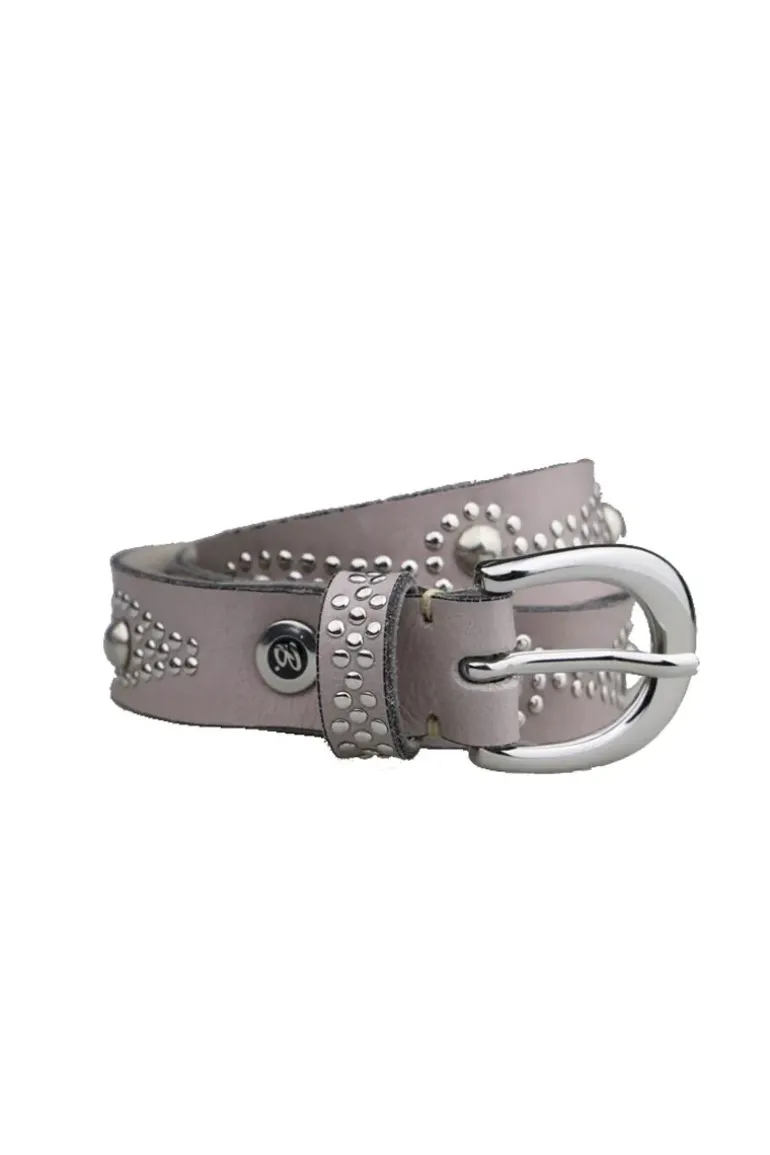 Svana Skinny Belt By B.Belt In Pink