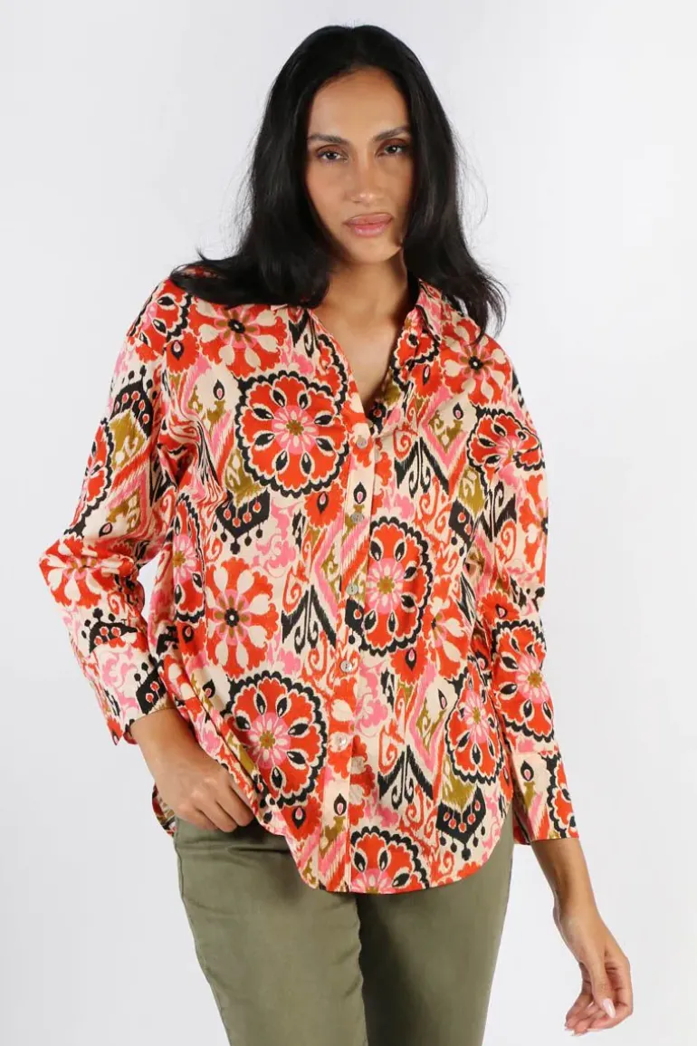 Threadz Lola Print Shirt In Print