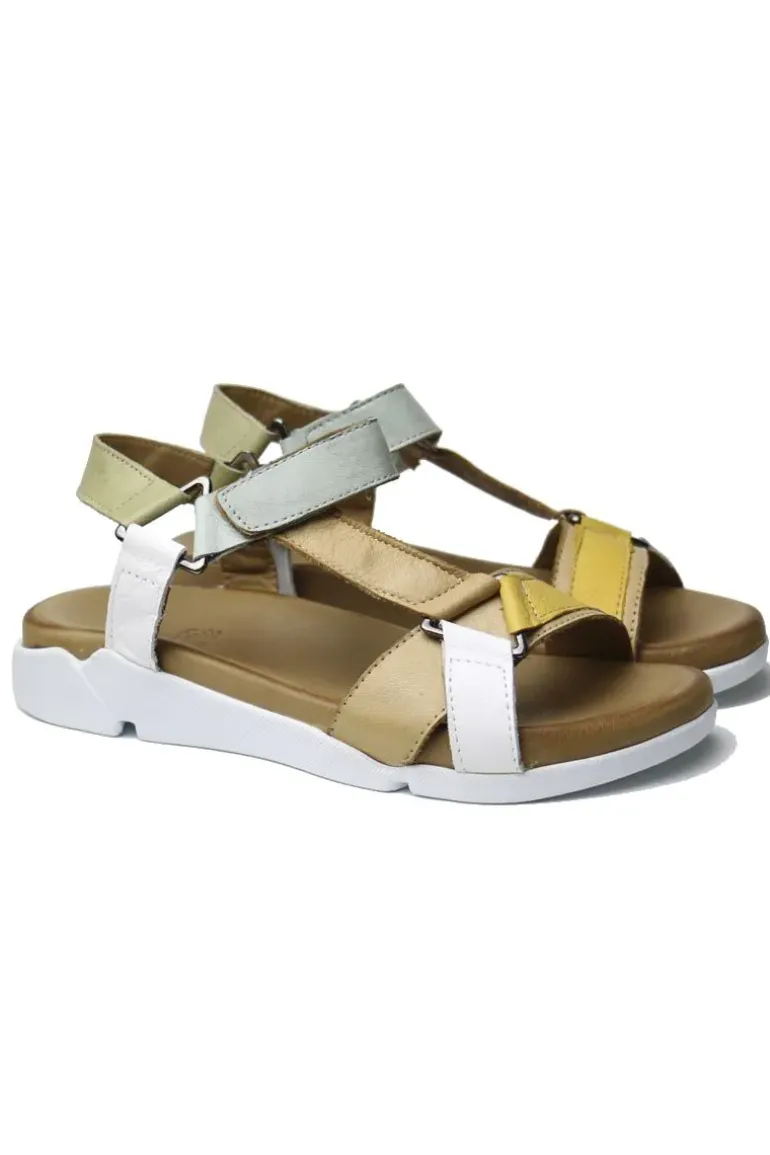 Thyme And Co Torque Sandal In Multi