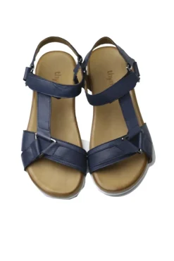 Thyme And Co Torque Sandal In Navy