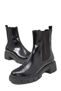 Tractor Boot By Carrano In Black