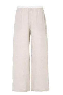 Trelise Cooper Walk Right Up Linen Pant In Oatmeal
