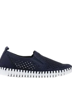 Tulip Elastic Flat By Ilse Jacobsen In Indigo