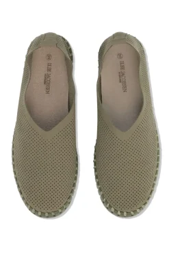 Tulip Flat Army Match Sole Flat By Ilse Jacobsen