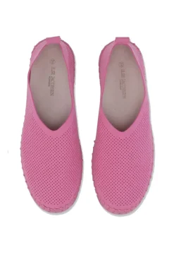 Tulip Flat Rose Match Sole Flat By Ilse Jacobsen