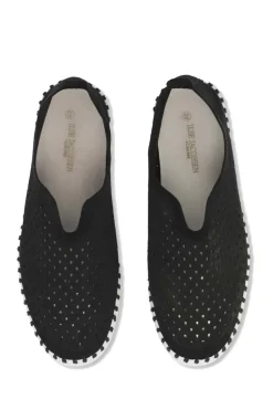 Tulip Plateau Shoe By Ilse Jacosben In Black