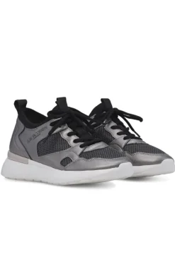 Tulip Sneaker By Ilse Jacobsen In Gunmetal
