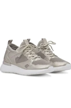 Tulip Sneaker By Ilse Jacobsen In Platinum