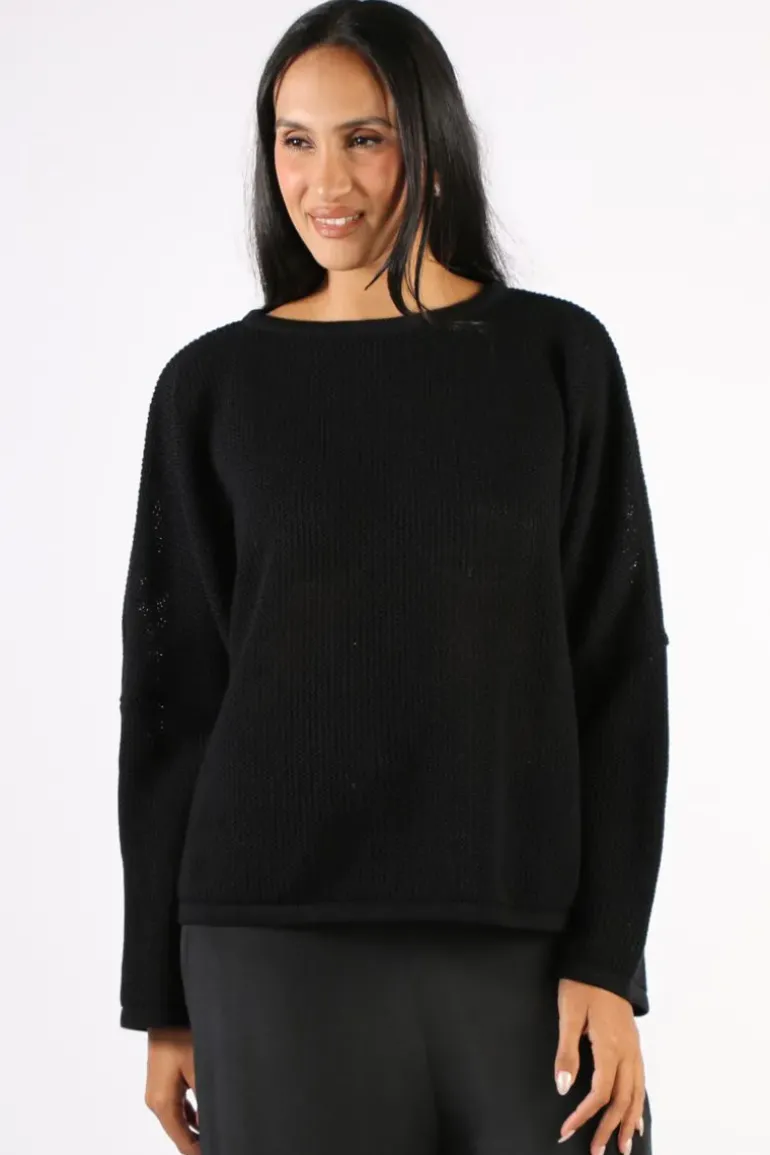 Vale & Ward Cora Sweater In Black