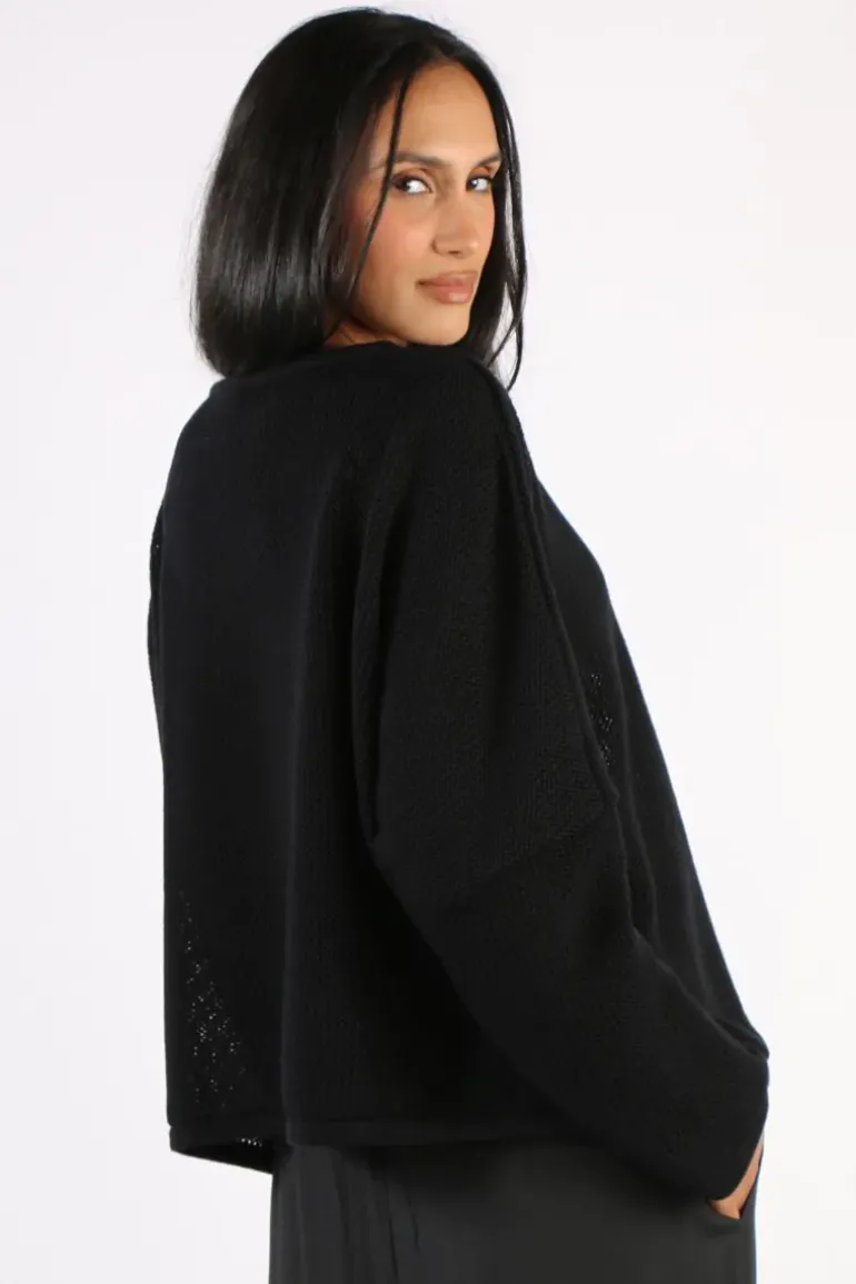 Vale & Ward Cora Sweater In Black