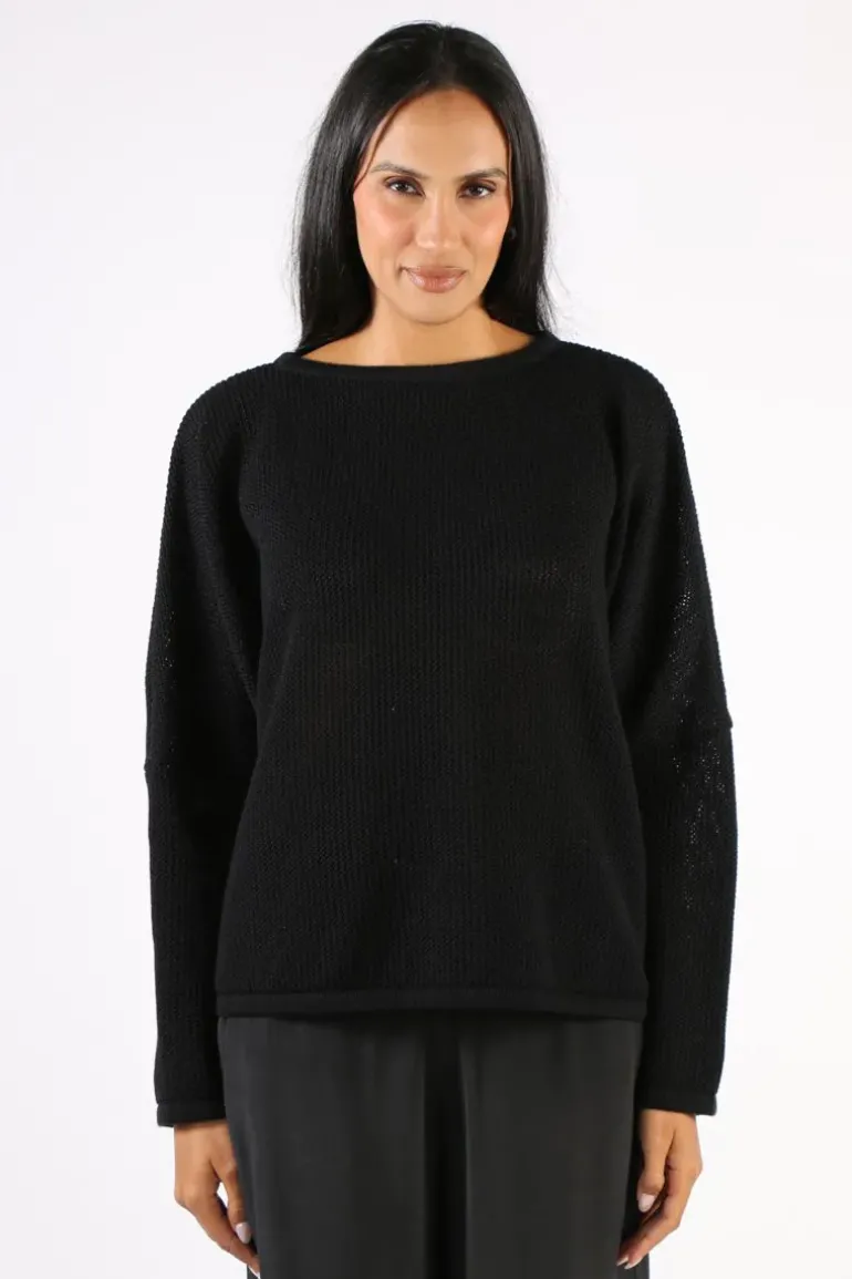 Vale & Ward Cora Sweater In Black