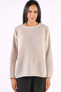 Vale & Ward Cora Sweater In Wheat