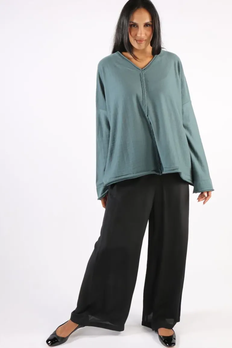 Vale & Ward Joel Sweater In Sage