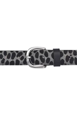 Vanzetti Cheetah Belt In Black